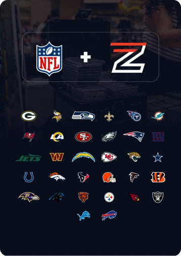 NFL Licensed Trading Card Slab Case X