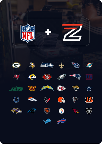 NFL Licensed Trading Card Slab Case 2R
