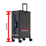 Slab Case Titanium 4 (Carry-on for all airlines)